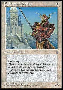 Kjeldoran Warrior⁣ - Ice Age⁣ (Common)