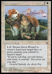 Snow Hound⁣ - Ice Age⁣ (Uncommon)