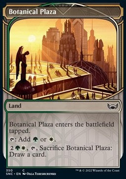 Botanical Plaza⁣ - Streets of New Capenna: Extras⁣ (Common)⁣ [350]