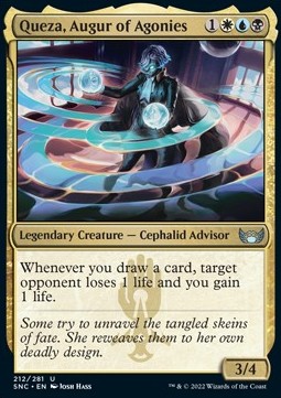 Queza, Augur of Agonies⁣ - Streets of New Capenna⁣ (Uncommon)⁣ [212]