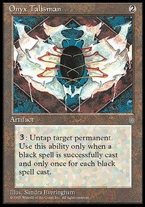 Onyx Talisman⁣ - Ice Age⁣ (Uncommon)