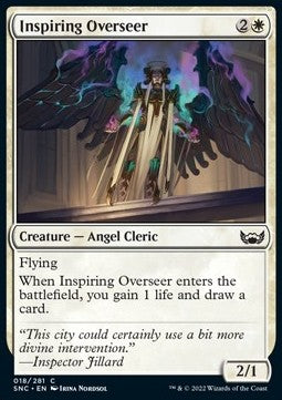 Inspiring Overseer⁣ - Streets of New Capenna⁣ (Common)⁣ [18]