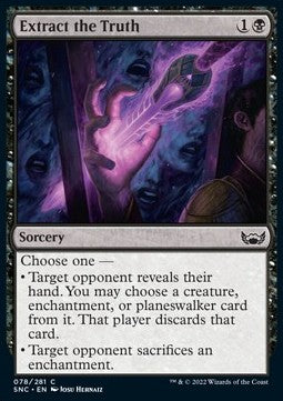 Extract the Truth - Streets of New Capenna (Common) [SNC-78]