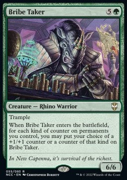 Bribe Taker⁣ - Commander: Streets of New Capenna⁣ (Rare)⁣ [55]
