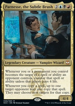 Parnesse, the Subtle Brush⁣ - Commander: Streets of New Capenna⁣ (Mythic)⁣ [8]