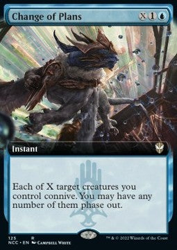 Change of Plans - Commander: Streets of New Capenna: Extras (Rare) [XNCC-125]