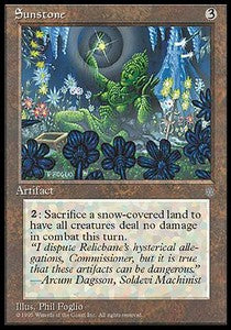 Sunstone⁣ - Ice Age⁣ (Uncommon)