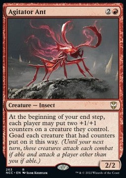 Agitator Ant⁣ - Commander: Streets of New Capenna⁣ (Rare)⁣ [263]