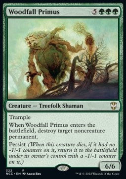 Woodfall Primus⁣ - Commander: Streets of New Capenna⁣ (Rare)⁣ [322]