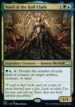 Vorel of the Hull Clade⁣ - Commander: Streets of New Capenna⁣ (Rare)⁣ [357]