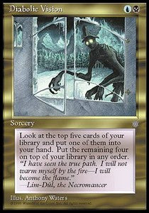 Diabolic Vision⁣ - Ice Age⁣ (Uncommon)