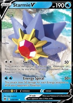 Starmie V⁣ - Astral Radiance⁣ (Ultra Rare)⁣ [030]