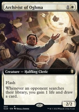 Archivist of Oghma - Commander Legends: Battle for Baldur's Gate: Extras (Rare) [XCLB-553]