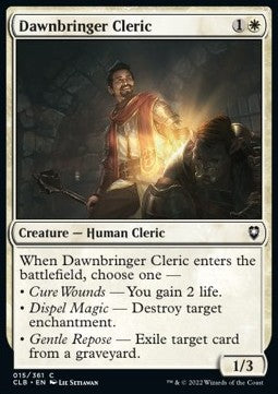 Dawnbringer Cleric⁣ - Commander Legends: Battle for Baldur's Gate⁣ (Common)⁣ [15]