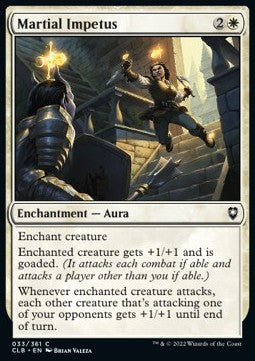 Martial Impetus - Commander Legends: Battle for Baldur's Gate (Common) [CLB-33]