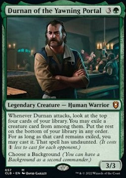 Durnan of the Yawning Portal (V.1)⁣ - Commander Legends: Battle for Baldur's Gate: Extras⁣ (Mythic)⁣ [657]