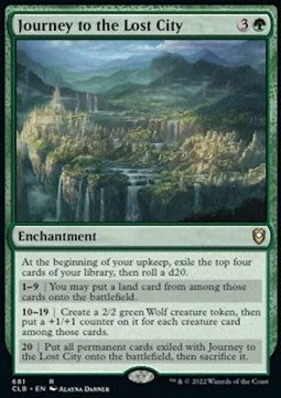 Journey to the Lost City (V.1)⁣ - Commander Legends: Battle for Baldur's Gate: Extras⁣ (Rare)⁣ [681]