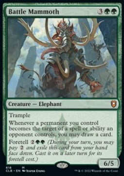 Battle Mammoth⁣ - Commander Legends: Battle for Baldur's Gate: Extras⁣ (Mythic)⁣ [818]