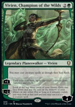 Vivien, Champion of the Wilds⁣ - Commander Legends: Battle for Baldur's Gate: Extras⁣ (Rare)⁣ [838]