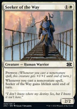Seeker of the Way⁣ - Double Masters 2022⁣ (Common)⁣ [28]