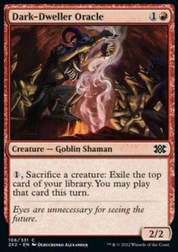Dark-Dweller Oracle⁣ - Double Masters 2022⁣ (Common)⁣ [106]