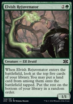 Elvish Rejuvenator⁣ - Double Masters 2022⁣ (Common)⁣ [144]