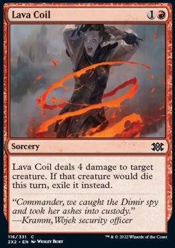Lava Coil⁣ - Double Masters 2022⁣ (Common)⁣ [116]