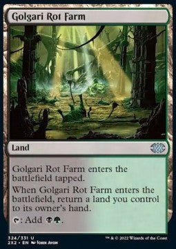 Golgari Rot Farm⁣ - Double Masters 2022⁣ (Uncommon)⁣ [324]