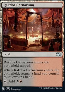 Rakdos Carnarium⁣ - Double Masters 2022⁣ (Uncommon)⁣ [329]