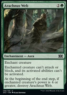 Arachnus Web⁣ - Double Masters 2022⁣ (Common)⁣ [136]