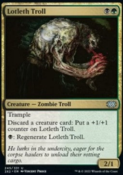 Lotleth Troll⁣ - Double Masters 2022⁣ (Uncommon)⁣ [245]