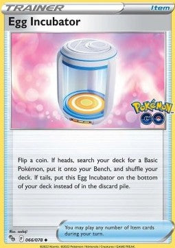 Egg Incubator⁣ - Pokémon GO⁣ (Uncommon)⁣ [066]