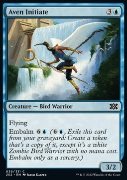 Aven Initiate⁣ - Double Masters 2022⁣ (Common)⁣ [39]