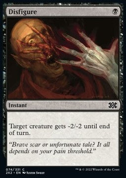 Disfigure⁣ - Double Masters 2022⁣ (Common)⁣ [74]
