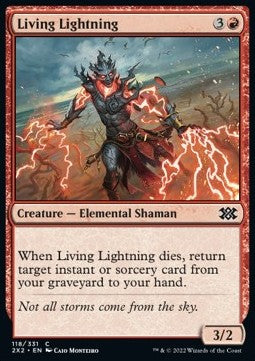 Living Lightning⁣ - Double Masters 2022⁣ (Common)⁣ [118]