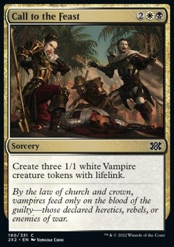 Call to the Feast⁣ - Double Masters 2022⁣ (Common)⁣ [190]