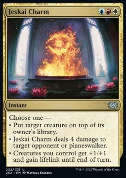Jeskai Charm⁣ - Double Masters 2022⁣ (Uncommon)⁣ [232]