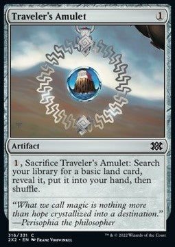 Traveler's Amulet⁣ - Double Masters 2022⁣ (Common)⁣ [316]