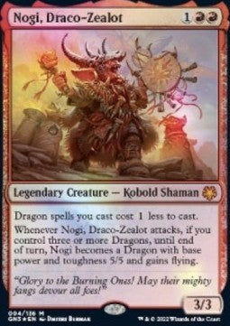 Nogi, Draco-Zealot⁣ - Game Night: Free For All⁣ (Mythic)⁣ [4]