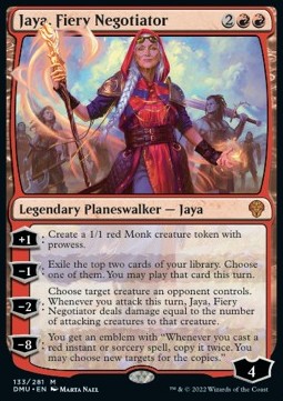 Jaya, Fiery Negotiator⁣ - Dominaria United⁣ (Mythic)⁣ [133]