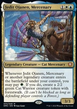 Jedit Ojanen, Mercenary⁣ - Commander: Dominaria United⁣ (Mythic)⁣ [34]