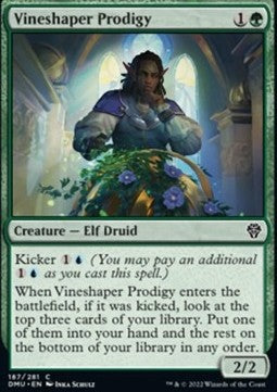 Vineshaper Prodigy⁣ - Dominaria United⁣ (Common)⁣ [187]