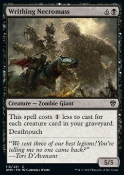 Writhing Necromass⁣ - Dominaria United⁣ (Common)⁣ [115]