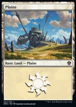 Plains (V.1)⁣ - Dominaria United⁣ (Land)⁣ [262]
