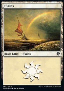 Plains (V.2)⁣ - Dominaria United⁣ (Land)⁣ [263]