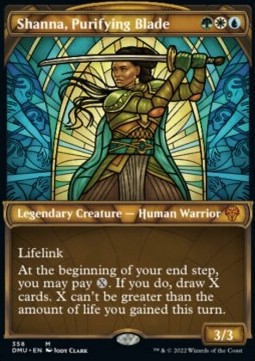 Shanna, Purifying Blade (V.1)⁣ - Dominaria United: Extras⁣ (Mythic)⁣ [317]