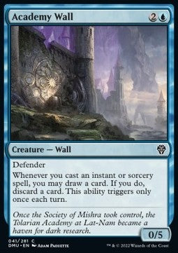 Academy Wall⁣ - Dominaria United⁣ (Common)⁣ [41]