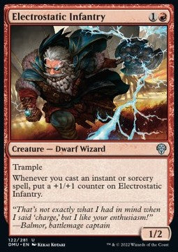 Electrostatic Infantry⁣ - Dominaria United⁣ (Uncommon)⁣ [122]