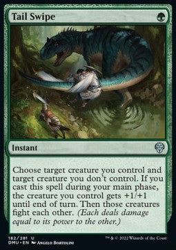 Tail Swipe⁣ - Dominaria United⁣ (Uncommon)⁣ [182]