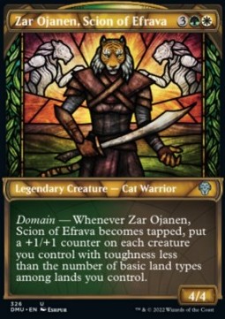 Zar Ojanen, Scion of Efrava (V.1)⁣ - Dominaria United: Extras⁣ (Uncommon)⁣ [326]